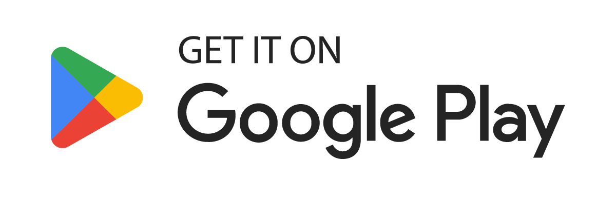 Google Play badge with the colorful triangle logo and the text 'Get It On Google Play' inviting app download access on a rounded light-gray banner.